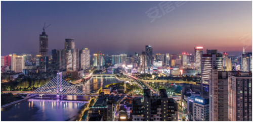 >宁波城市夜景