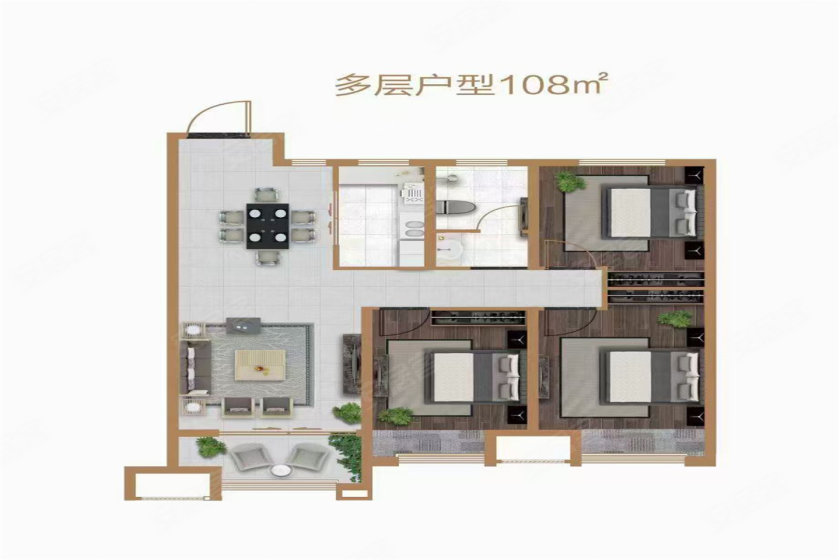 建业龙门·柒号院|高铁万达北部,洋房高层住宅-鹤壁