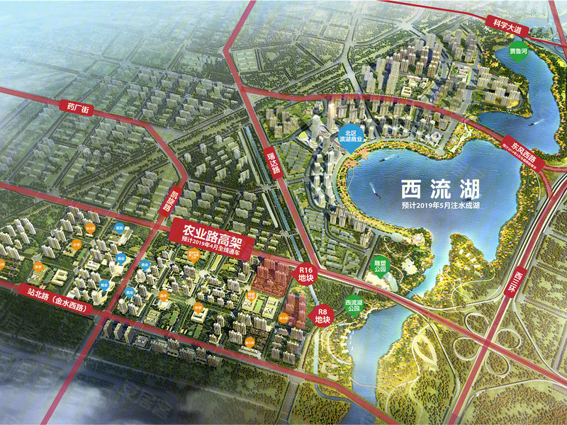 郑州热门活动 碧桂园西湖  整个小区占地近万亩,如此体量巨大的楼盘