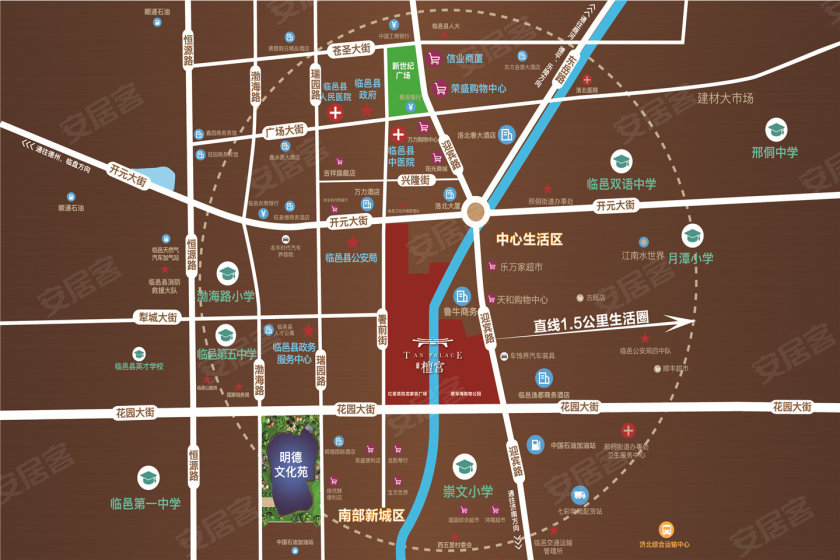 红星· 檀宫,临邑县又一品牌房企入驻(组图)