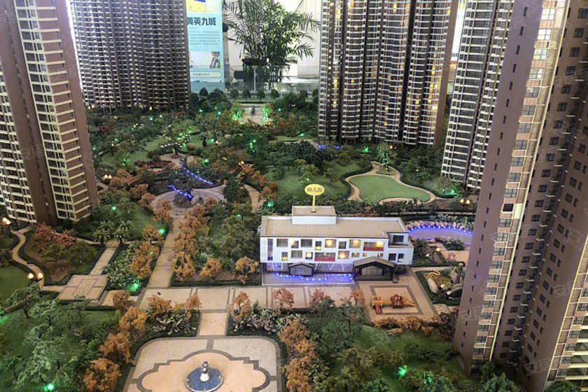 九城新天地,拥有50000㎡内部园林景观