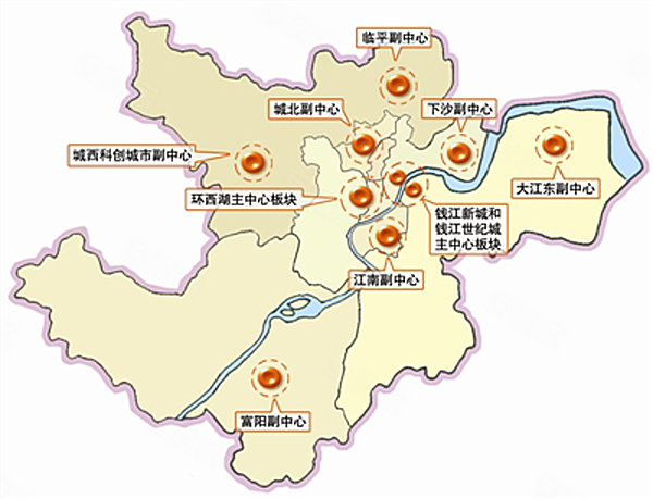 杭州主城区人口_杭州主城区图片(3)