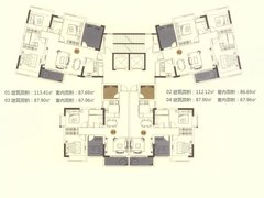 二环内低价房源 都市兰亭在售户型解析(组图) 