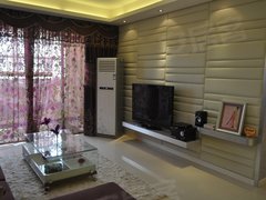 大开间客厅 格林童话世界104平米三房样板间鉴