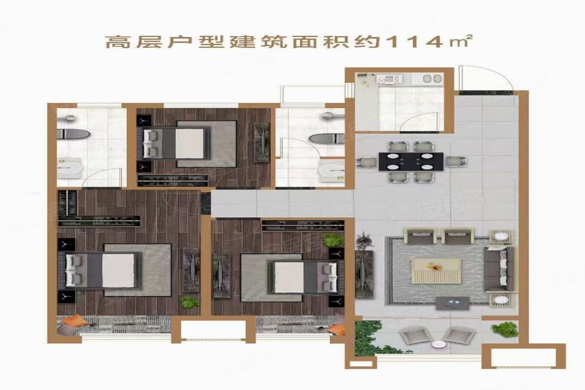 建业龙门·柒号院|高铁站,万达旁,高层洋房住宅-鹤壁