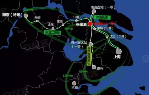 高铁6月开通,张家港的"长三角枢纽时代"即将到来!