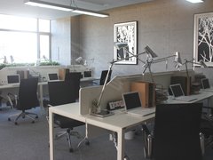 零公摊面积 中新领袖天地独栋写字楼样板间实