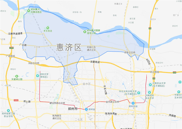 惠济区区位图