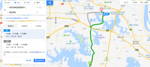 为30号线红莲湖站,仍有约12公里的路程,只能继续期待地铁规划局给点力