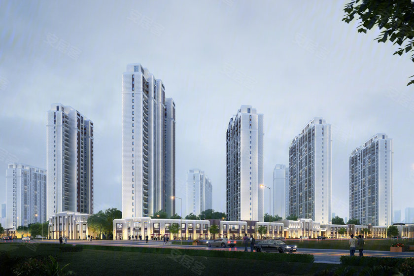宝丰建业壹号城邦 国际大都会建筑风格