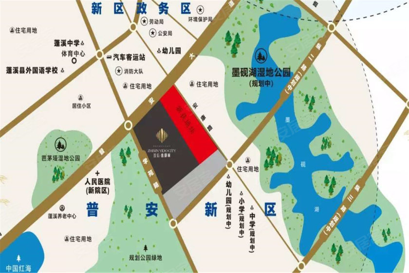 置信逸都城|一城两盘,匠造蓬溪城市新范本