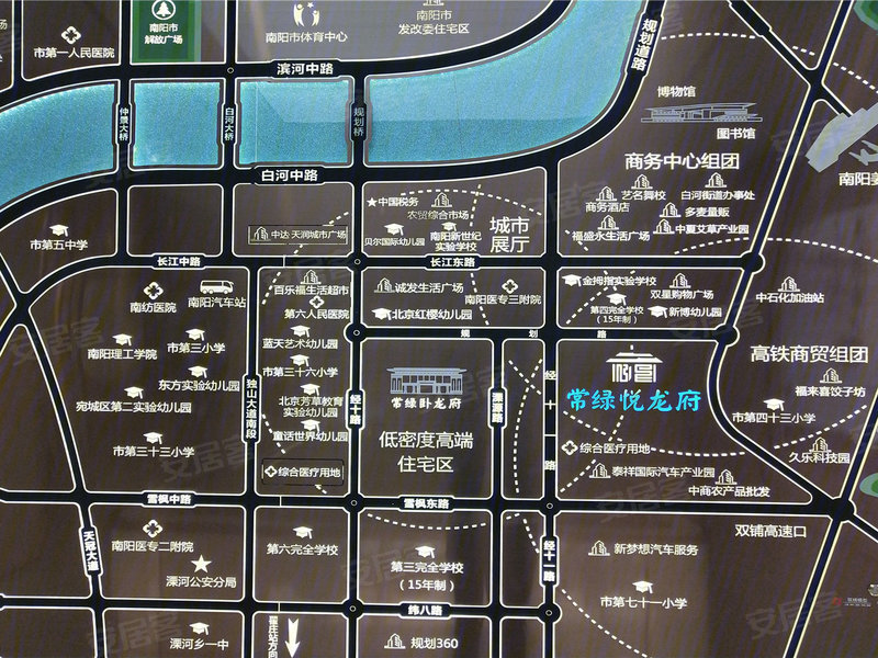 项目地址,南阳市宛城区珠江路与东外环路交会处