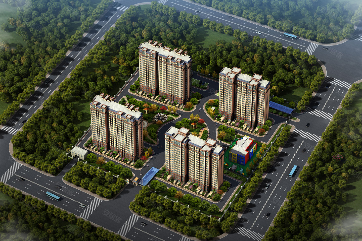 石家庄小区排名_石家庄安和苑小区图片(2)