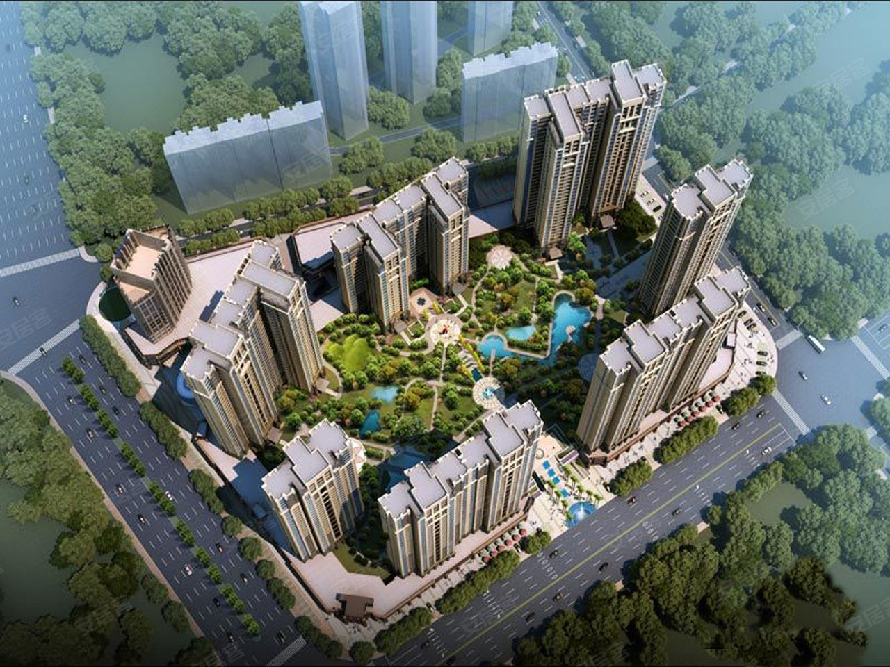 波隆城市花园,长沙波隆城市花园房价,楼盘户型