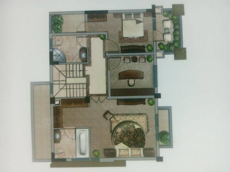 现房法式联排别墅 送大露台 送车位】,重庆渝北