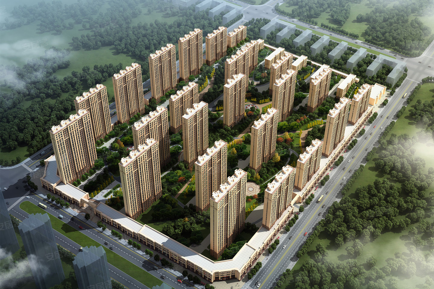 鲁商凤凰城,哈尔滨鲁商凤凰城房价,楼盘户型,周