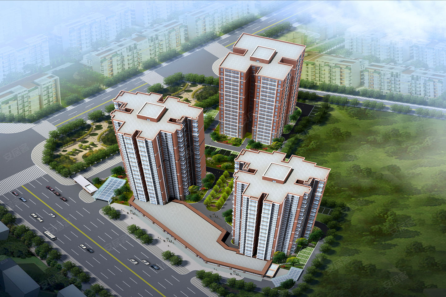 锦岭公寓,西安锦岭公寓房价,楼盘户型,周边配套