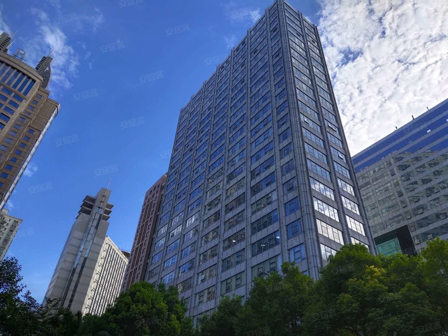 上海信息大厦精装写字楼出租丨精装家具全配