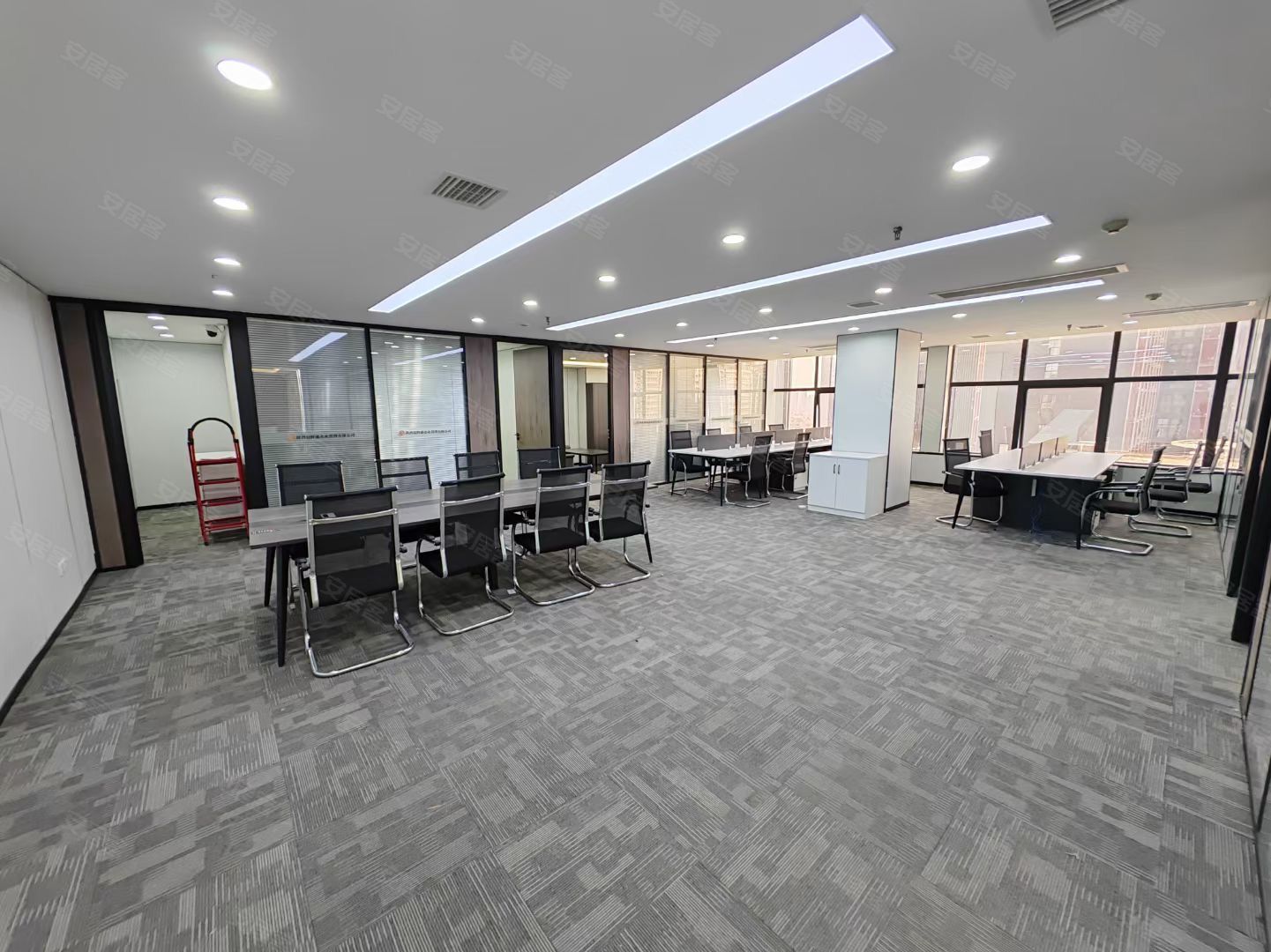 财富中心Ⅱ期·d座·246㎡办公楼出租,财富中心Ⅱ期写字楼招租–西安