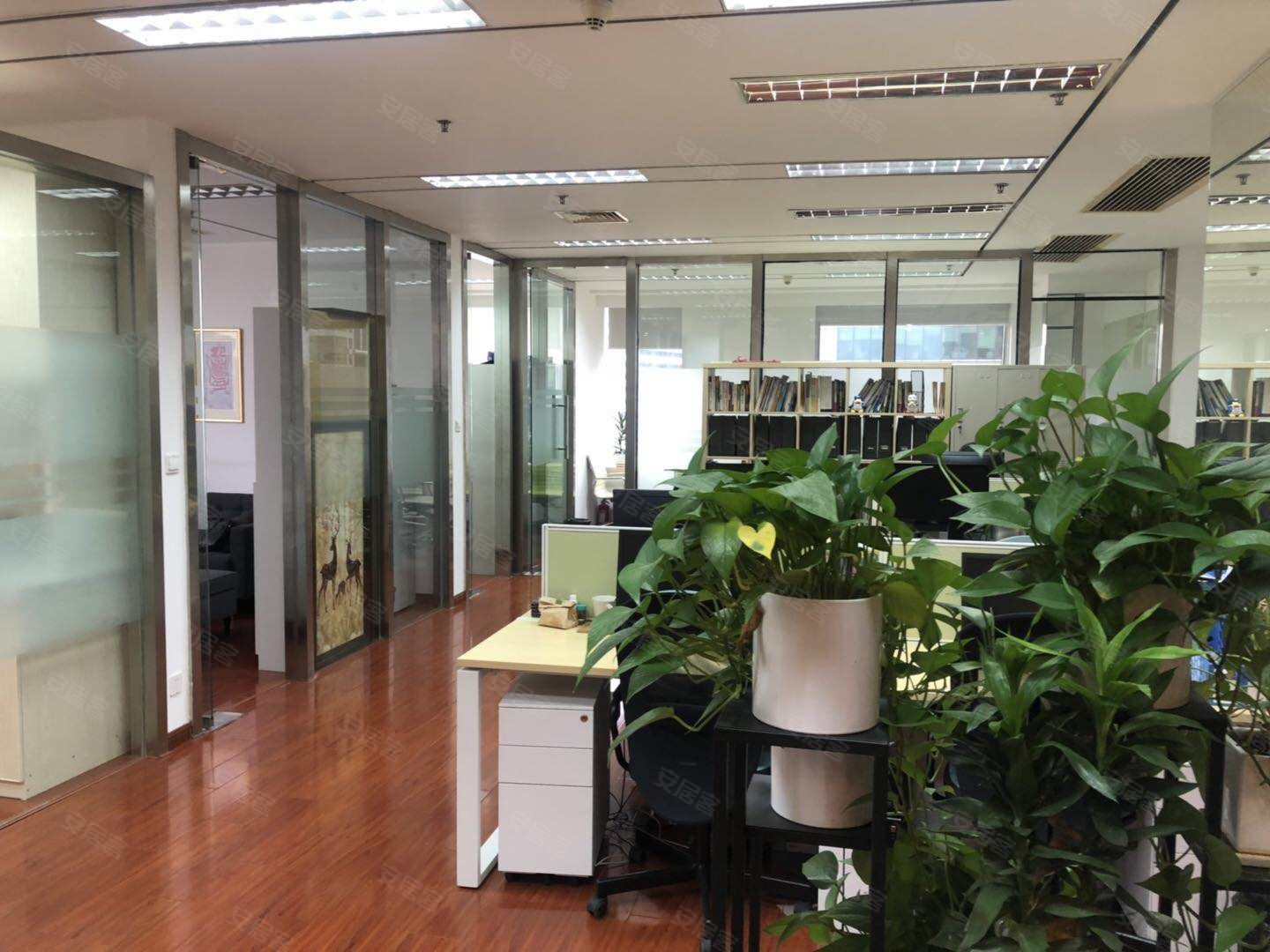 陆家嘴华夏银行大厦183平带装修双面采光