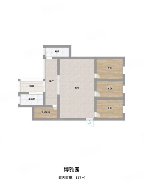 八一里文体局家属楼4室2厅2卫115㎡南北42万