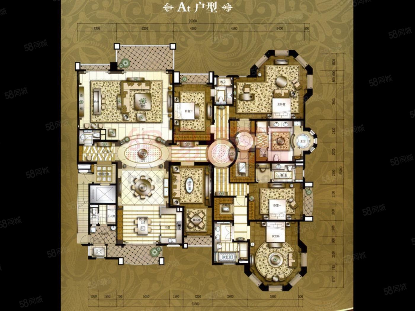星河湾半岛一号园在售此户型全新未住一线江景视野好