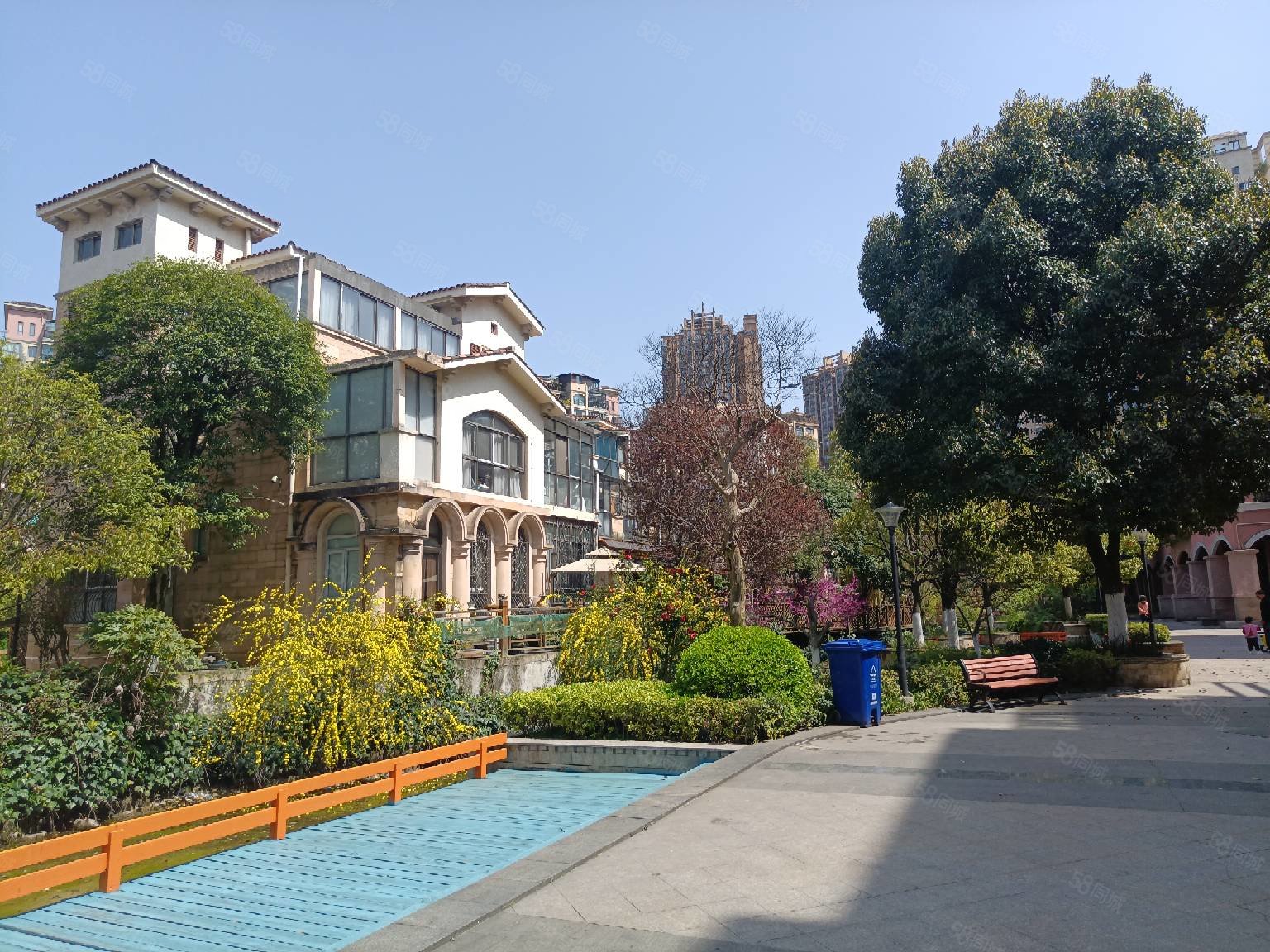 金龙国际 花园洋房 毛坯顶楼复式 可做5房,金龙国际花园-贵阳58同城