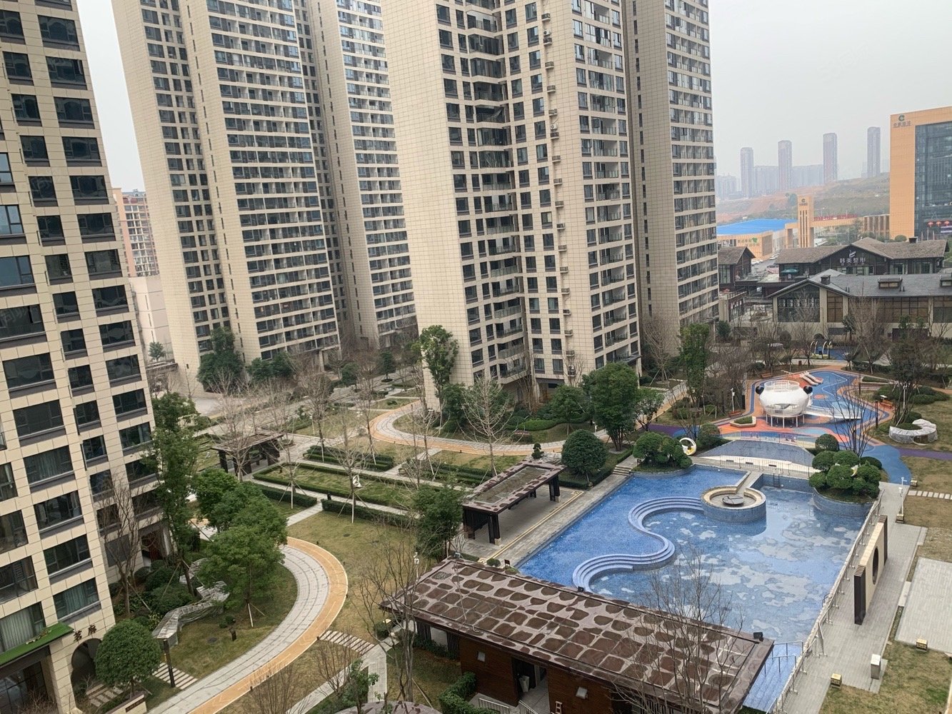 亏本卖万达旁岳麓青城精致三房毛坯带外阳台