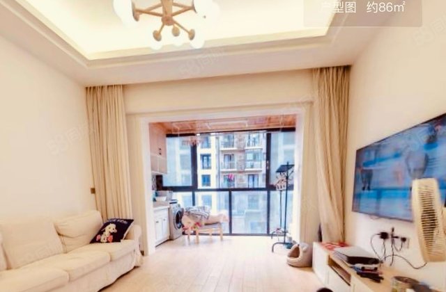 麓山国际社区悦庭2室1厅86.07㎡165万二手房图片