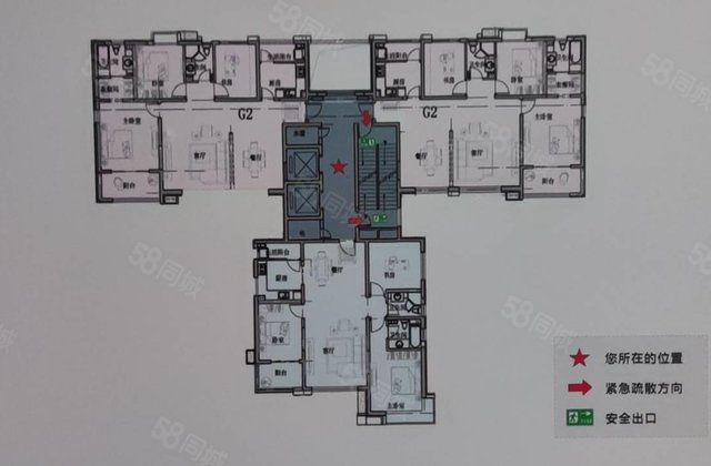 高速紫禁长安3室2厅137.63㎡187万二手房图片