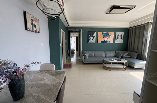 东昌丽都 边户 三室 送车储 中央空调 拎包入住