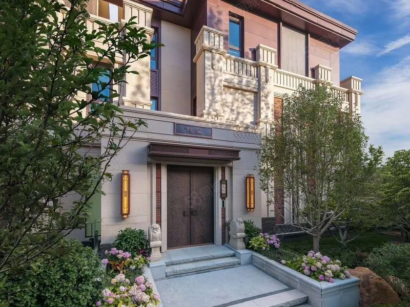 高端社区朝阳区精装别墅,14万平私家园林,引跑别墅区,交通便