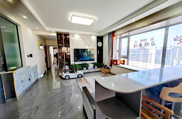 昌润莲城 全屋定制 精装大边户 大飘窗 南北通透 免大税