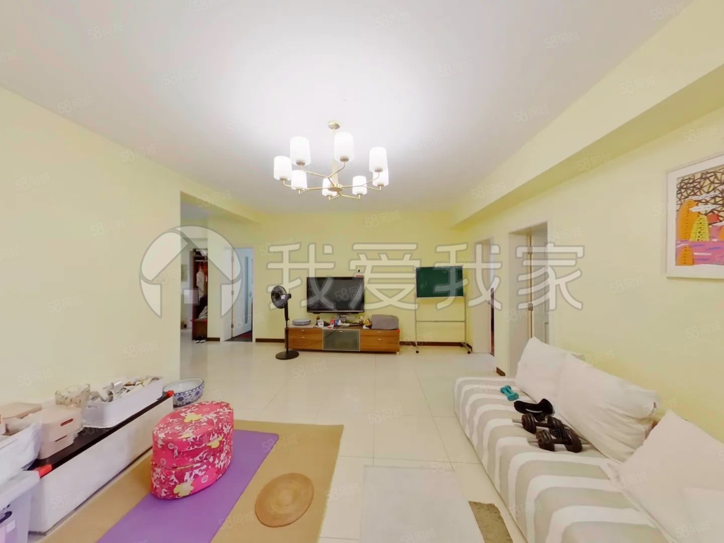 花家地西里三區(qū)3室1廳2衛(wèi)135.12㎡南北560萬(wàn)