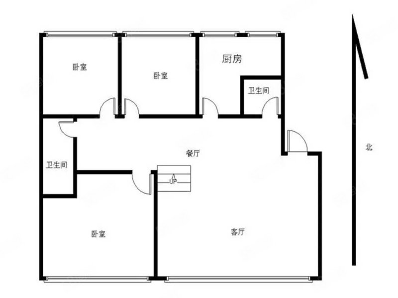 春城家园3室2厅2卫178㎡南北113万