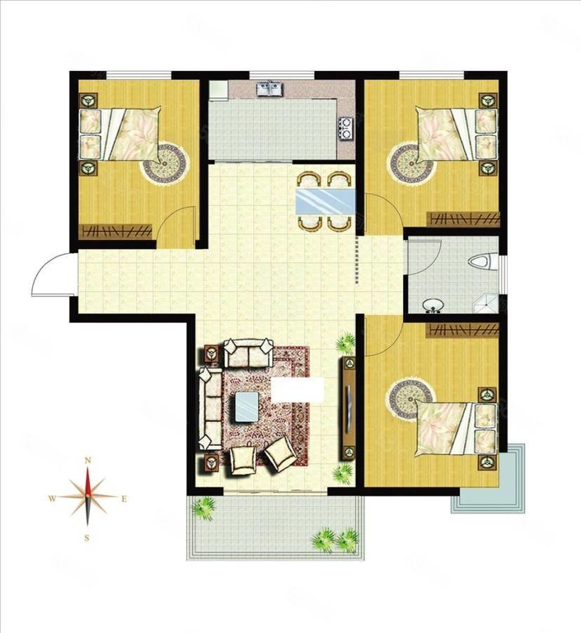 急售 铁路局商圈 天津路政法学院爱家超市对面 紫金长安三室