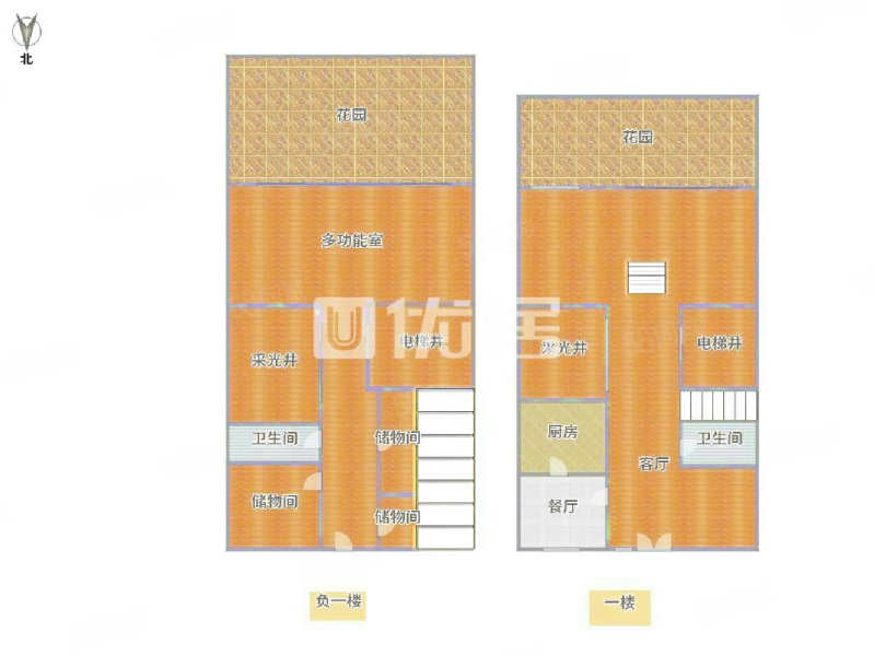 荣和公园墅5室2厅2卫372㎡南880万