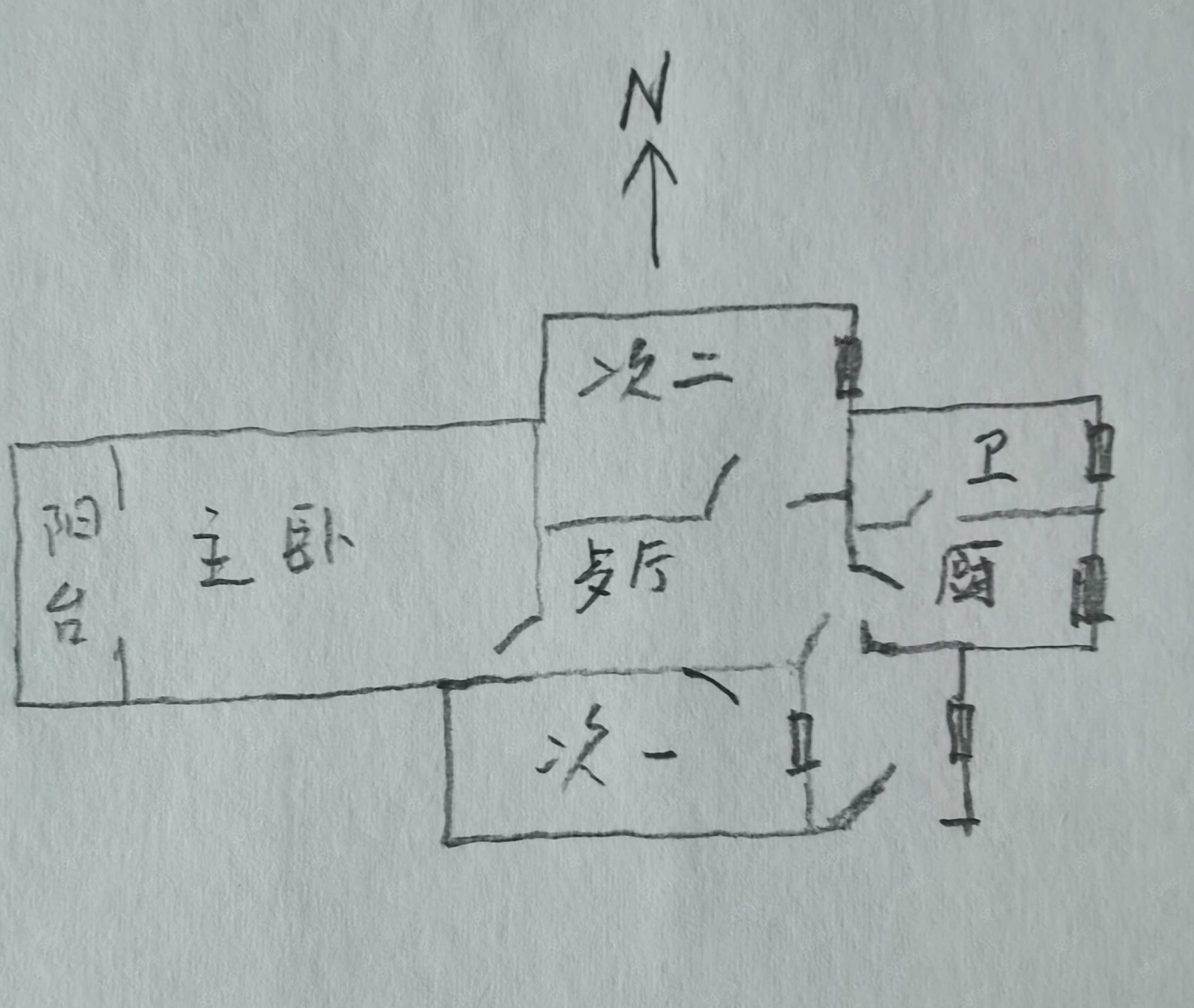 珠碧苑3室2厅1卫59.16㎡西228万