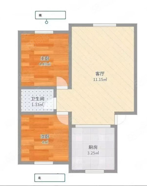 建和家园2室1厅1卫89㎡南北53.8万