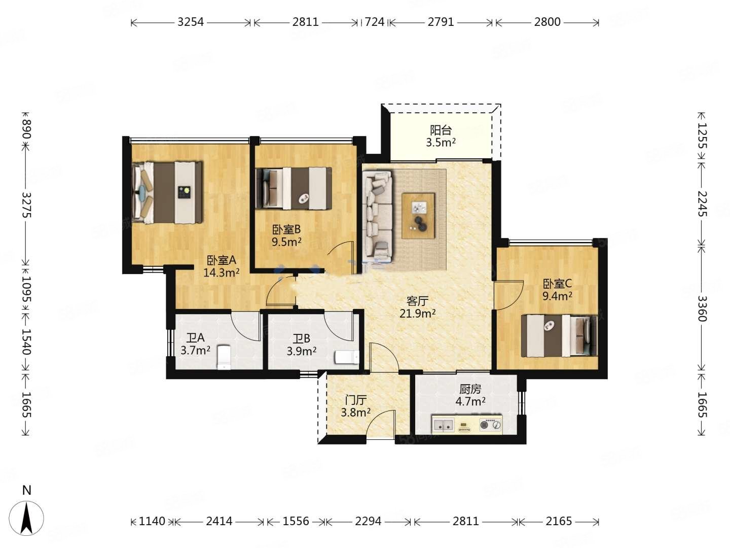 【10图】泷景花园, 即住,地段 ,新鸿基泷景(三期)-佛山58同城