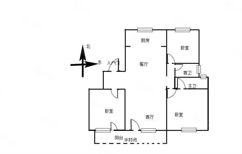 高楼层视野无遮挡 商圈成熟 产权清晰 双卫格局,中海凤凰里-潍坊58