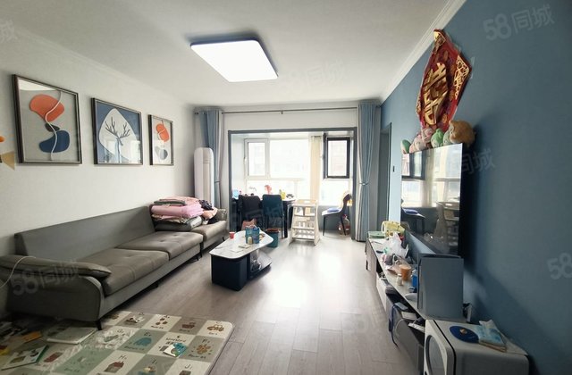 阿尔卡迪亚三期  精装修婚房  三室两厅  凤凰楼层全明户型