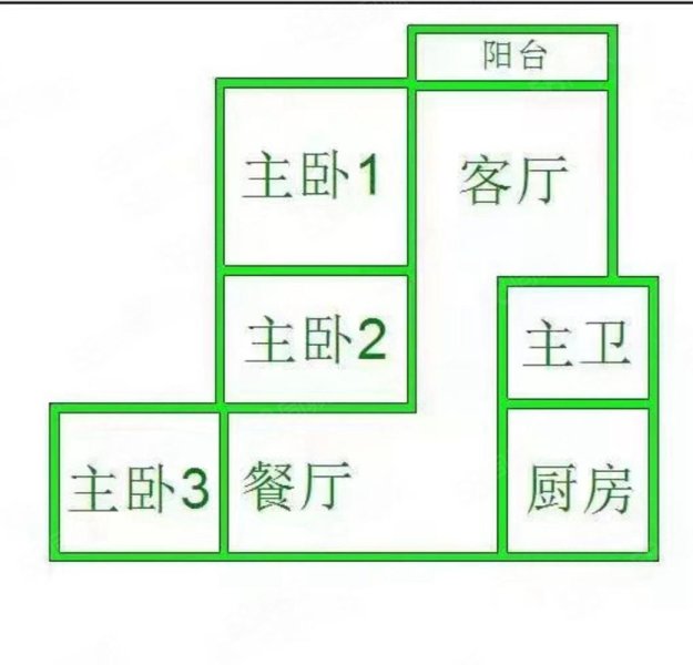 海韵嘉园(东区)3室2厅1卫102㎡南北65.5万