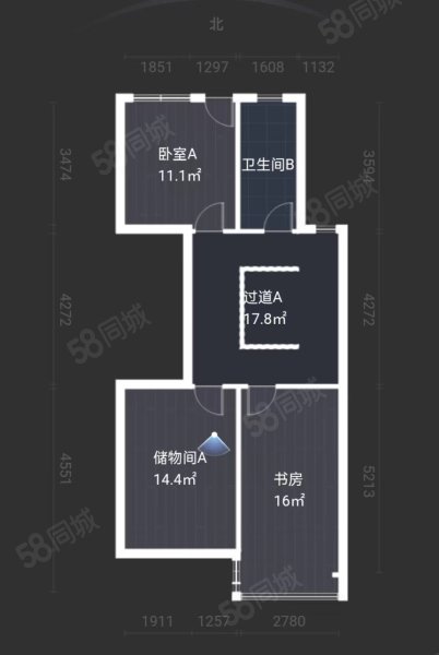 融创上城4室2厅4卫236.43㎡南北223万