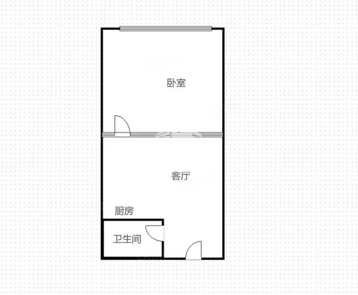 天立TT国际1室1厅1卫52.59㎡南110万