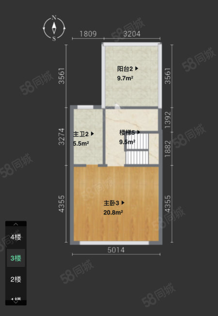 建发雍龙府(别墅)6室2厅2卫246.22㎡南800万