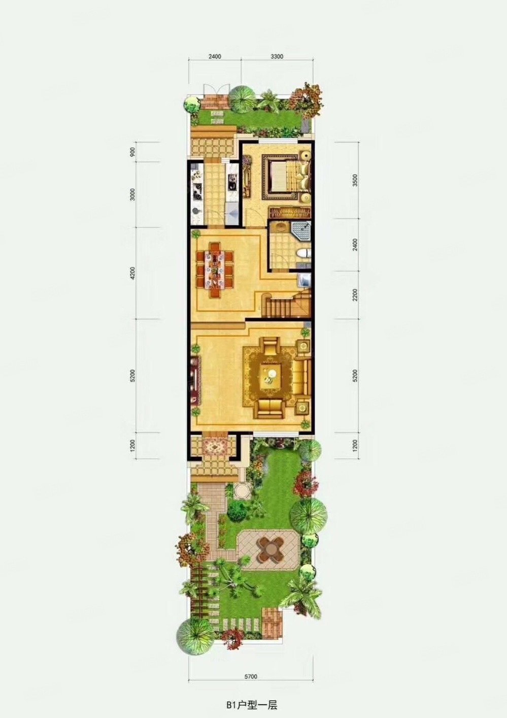 国瑞生态城5室3厅3卫160㎡南北152万