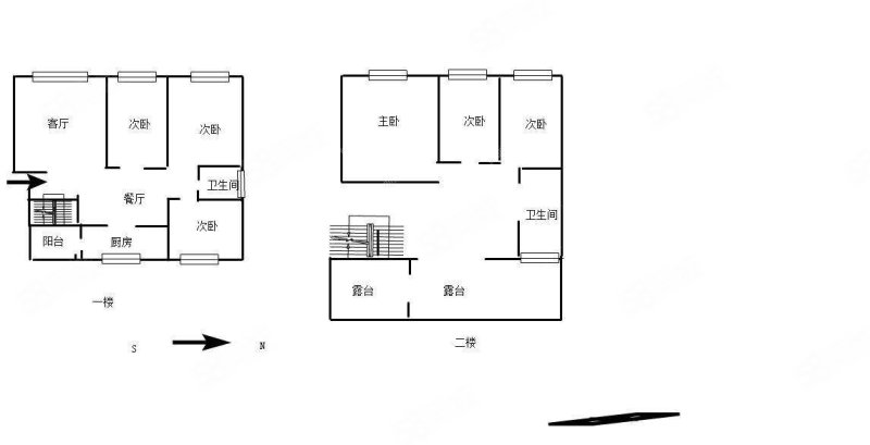 枫华胜景6室3厅2卫185㎡南北63.8万