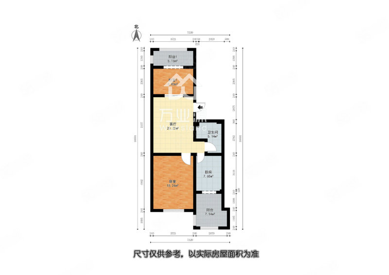 禧顺馨园2室1厅1卫89㎡南北99万