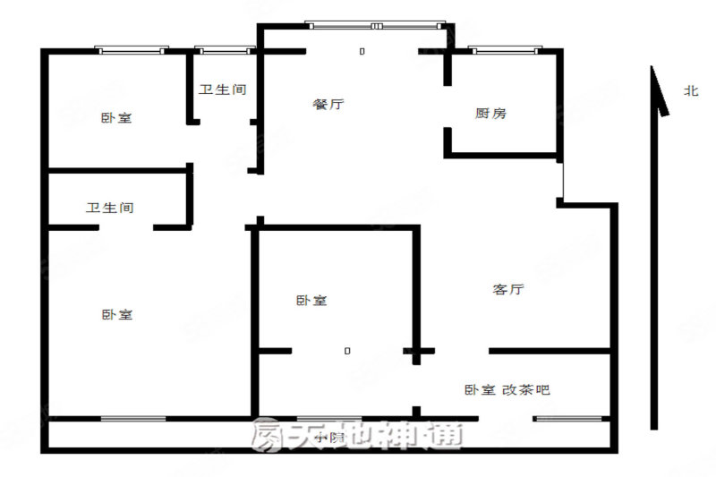 益田影人四季花园4室2厅2卫169.2㎡南北456万